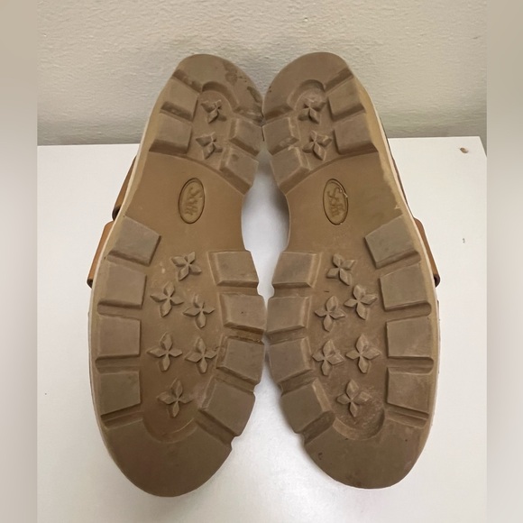 Sofft Women's Patrina platform leather sandals, Tan, Size 8 - Picture 9 of 9